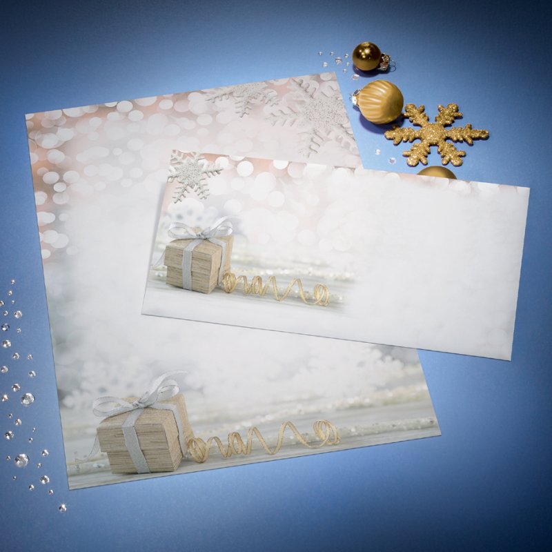 Papier à motifs de Noël Surprise, A4, 90g/m²